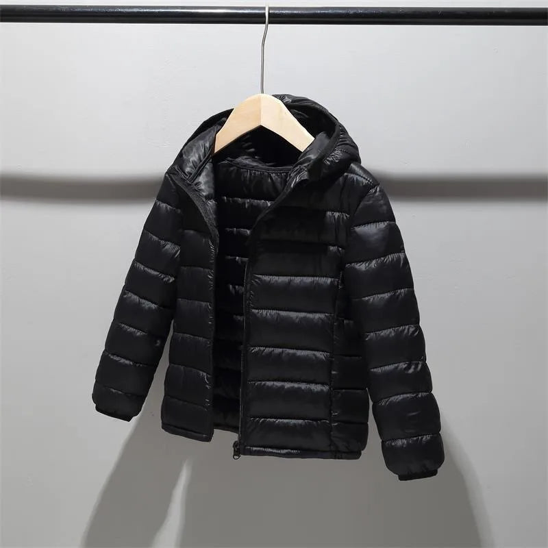Autumn Winter Kids Down Jackets For Girls Children Clothes Warm Down Coats For Boys Toddler Girls Outerwear Children Clothes
