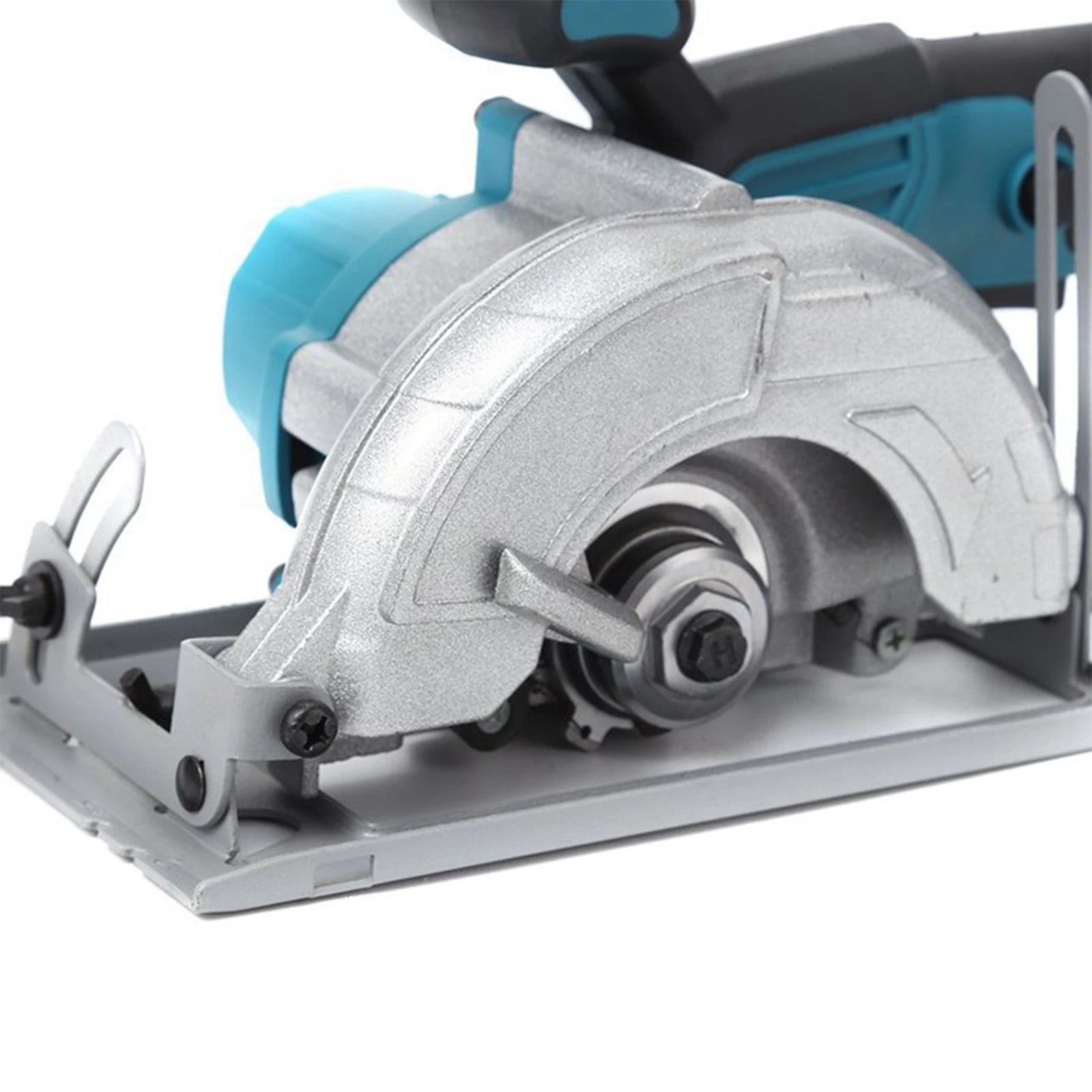 Brushless Circular Saw 125mm Cordless Electric Saw Adjustable Wood Cutting Machine Handheld Woodworking Saw for Makita Battery