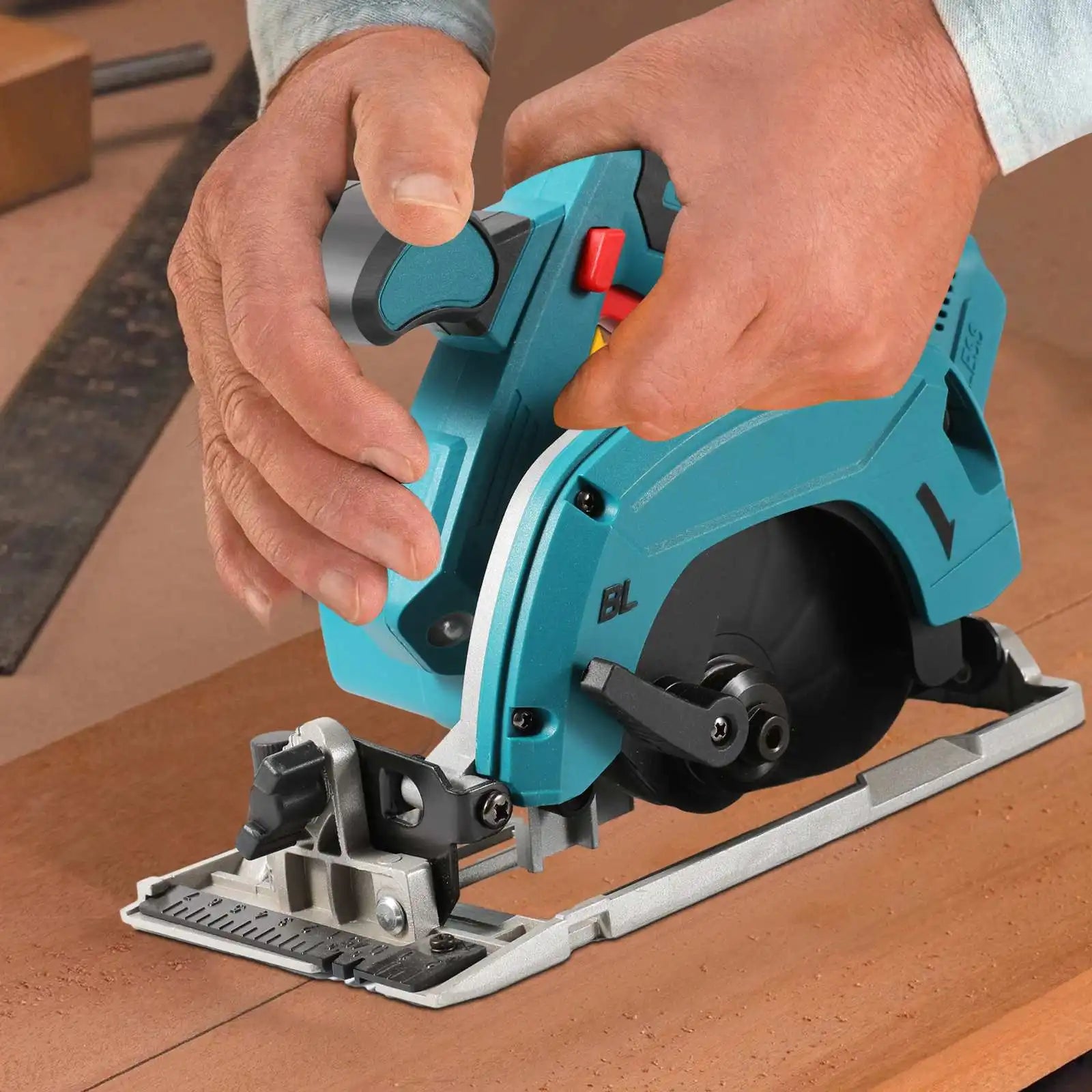 Electric Circular Saw 165mm Saw Blade Brushless Multi-Angle Cutting Suitable For Makita 18v Battery