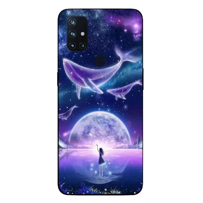 For OnePlus Nord N10 5G Cases N100 N200 Marble Soft Silicone Back Cover for OnePlus Nord N10 N 10 Phone Case Shockproof Coque