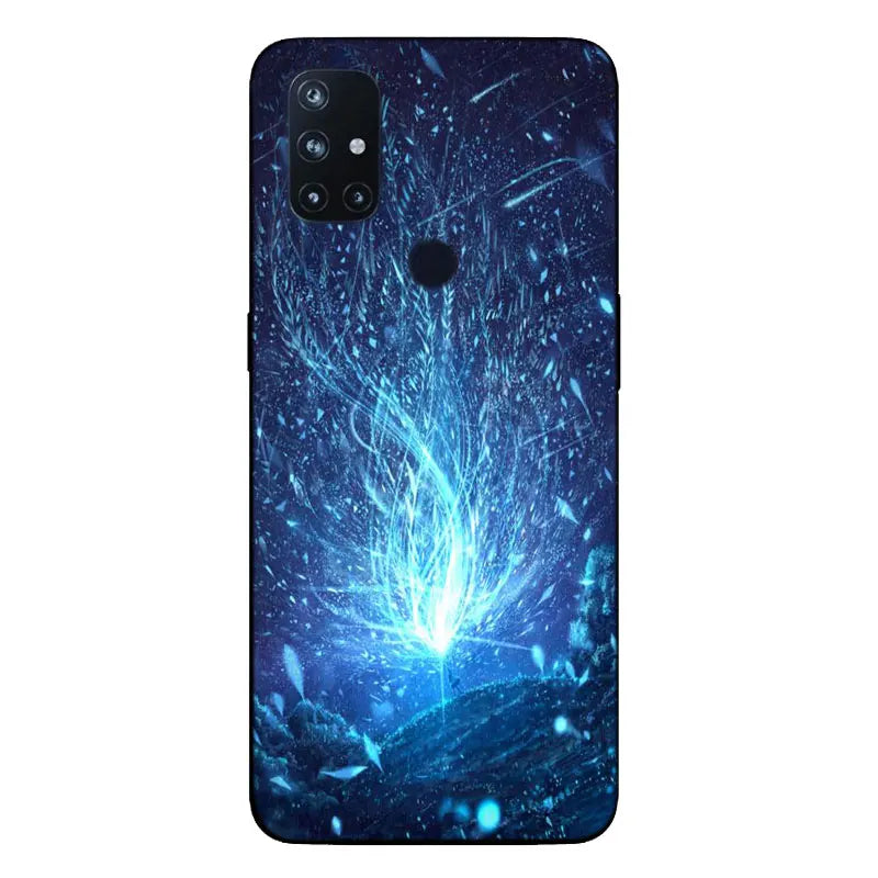 For OnePlus Nord N10 5G Cases N100 N200 Marble Soft Silicone Back Cover for OnePlus Nord N10 N 10 Phone Case Shockproof Coque