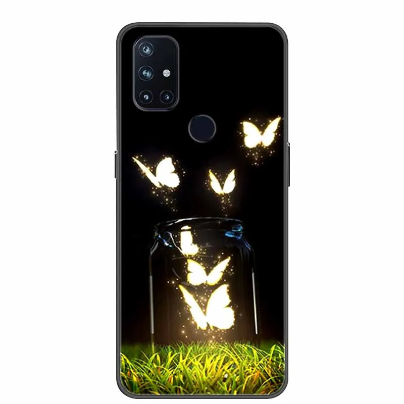 For OnePlus Nord N10 5G Cases N100 N200 Marble Soft Silicone Back Cover for OnePlus Nord N10 N 10 Phone Case Shockproof Coque