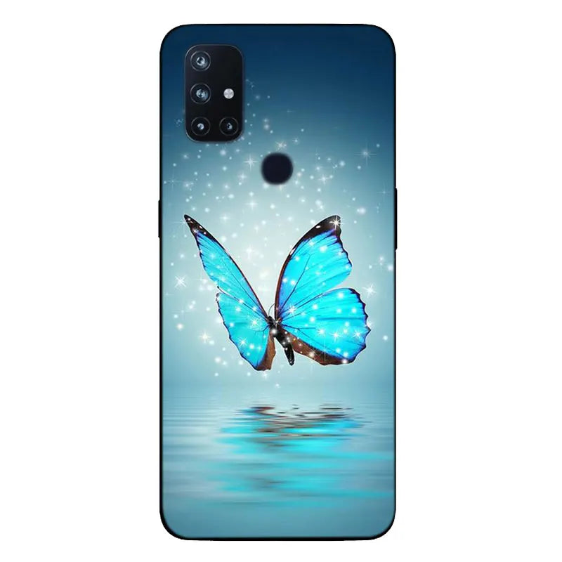For OnePlus Nord N10 5G Cases N100 N200 Marble Soft Silicone Back Cover for OnePlus Nord N10 N 10 Phone Case Shockproof Coque