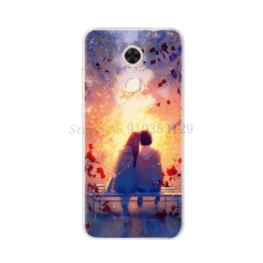 For Xiaomi Redmi 5 Plus Case Silicone Full Protective Cover Soft TPU Phone Case For Xiaomi Redmi 5 Case For Redmi5 5 Plus Fundas