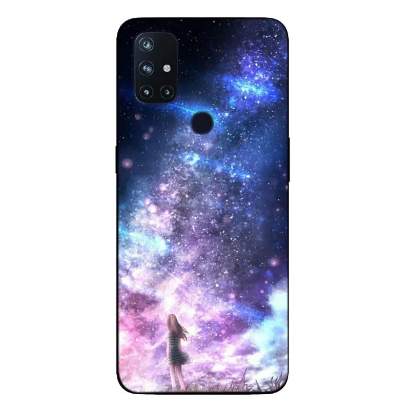 For OnePlus Nord N10 5G Cases N100 N200 Marble Soft Silicone Back Cover for OnePlus Nord N10 N 10 Phone Case Shockproof Coque