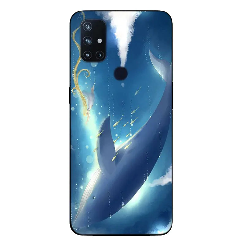 For OnePlus Nord N10 5G Cases N100 N200 Marble Soft Silicone Back Cover for OnePlus Nord N10 N 10 Phone Case Shockproof Coque
