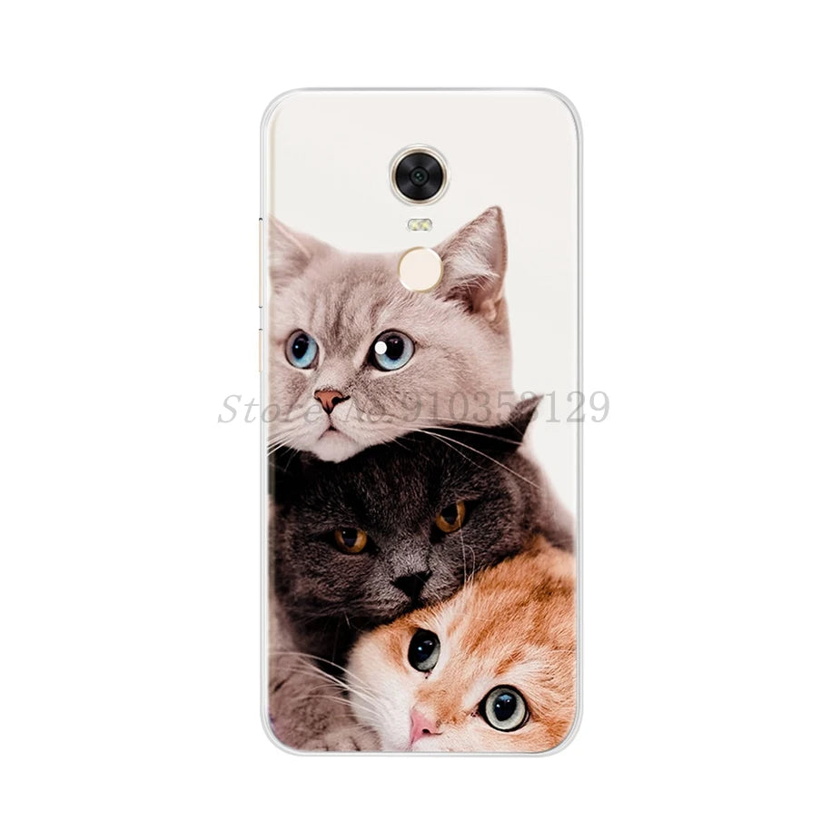 For Xiaomi Redmi 5 Plus Case Silicone Full Protective Cover Soft TPU Phone Case For Xiaomi Redmi 5 Case For Redmi5 5 Plus Fundas