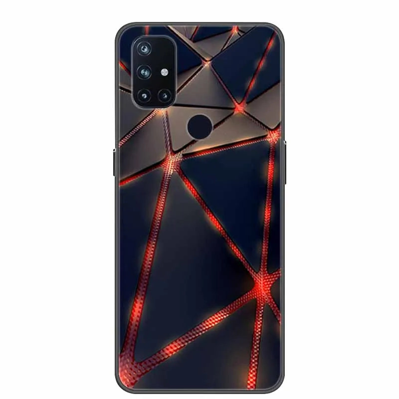 For OnePlus Nord N10 5G Cases N100 N200 Marble Soft Silicone Back Cover for OnePlus Nord N10 N 10 Phone Case Shockproof Coque