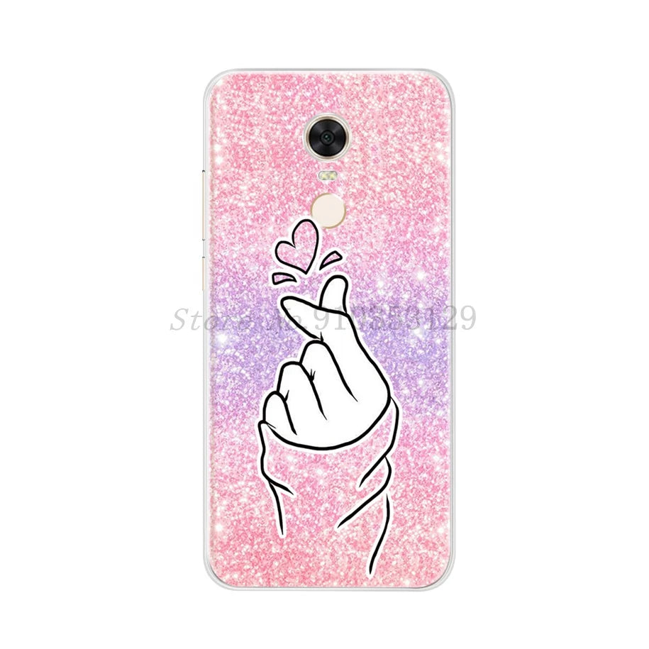 For Xiaomi Redmi 5 Plus Case Silicone Full Protective Cover Soft TPU Phone Case For Xiaomi Redmi 5 Case For Redmi5 5 Plus Fundas