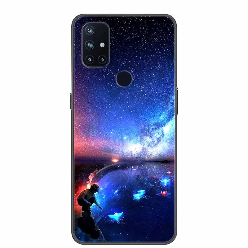 For OnePlus Nord N10 5G Cases N100 N200 Marble Soft Silicone Back Cover for OnePlus Nord N10 N 10 Phone Case Shockproof Coque