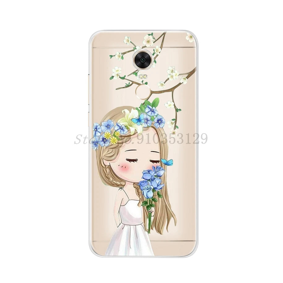 For Xiaomi Redmi 5 Plus Case Silicone Full Protective Cover Soft TPU Phone Case For Xiaomi Redmi 5 Case For Redmi5 5 Plus Fundas