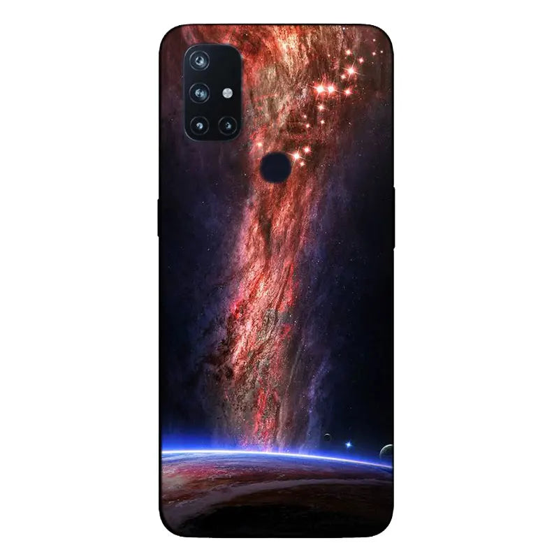 For OnePlus Nord N10 5G Cases N100 N200 Marble Soft Silicone Back Cover for OnePlus Nord N10 N 10 Phone Case Shockproof Coque