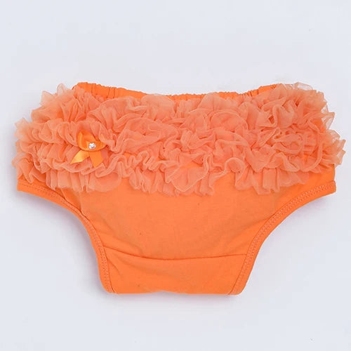 Baby Cotton Bloomers Ruffled Panties Baby Girls 15 Colors Cute Diaper Coves Infant Toddle Tutu Short PP Solid Silicone Reborn