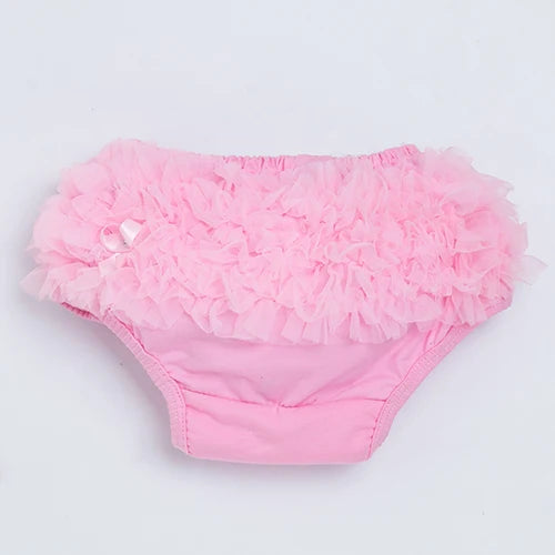 Baby Cotton Bloomers Ruffled Panties Baby Girls 15 Colors Cute Diaper Coves Infant Toddle Tutu Short PP Solid Silicone Reborn