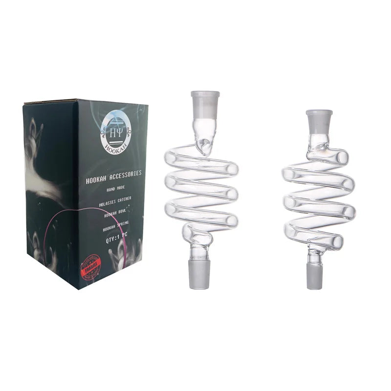 H Brand Connector Hookah Shisha Spring Coil Twirl Smoking For Led Glass Nargile Chicha Accessory Narguile Part