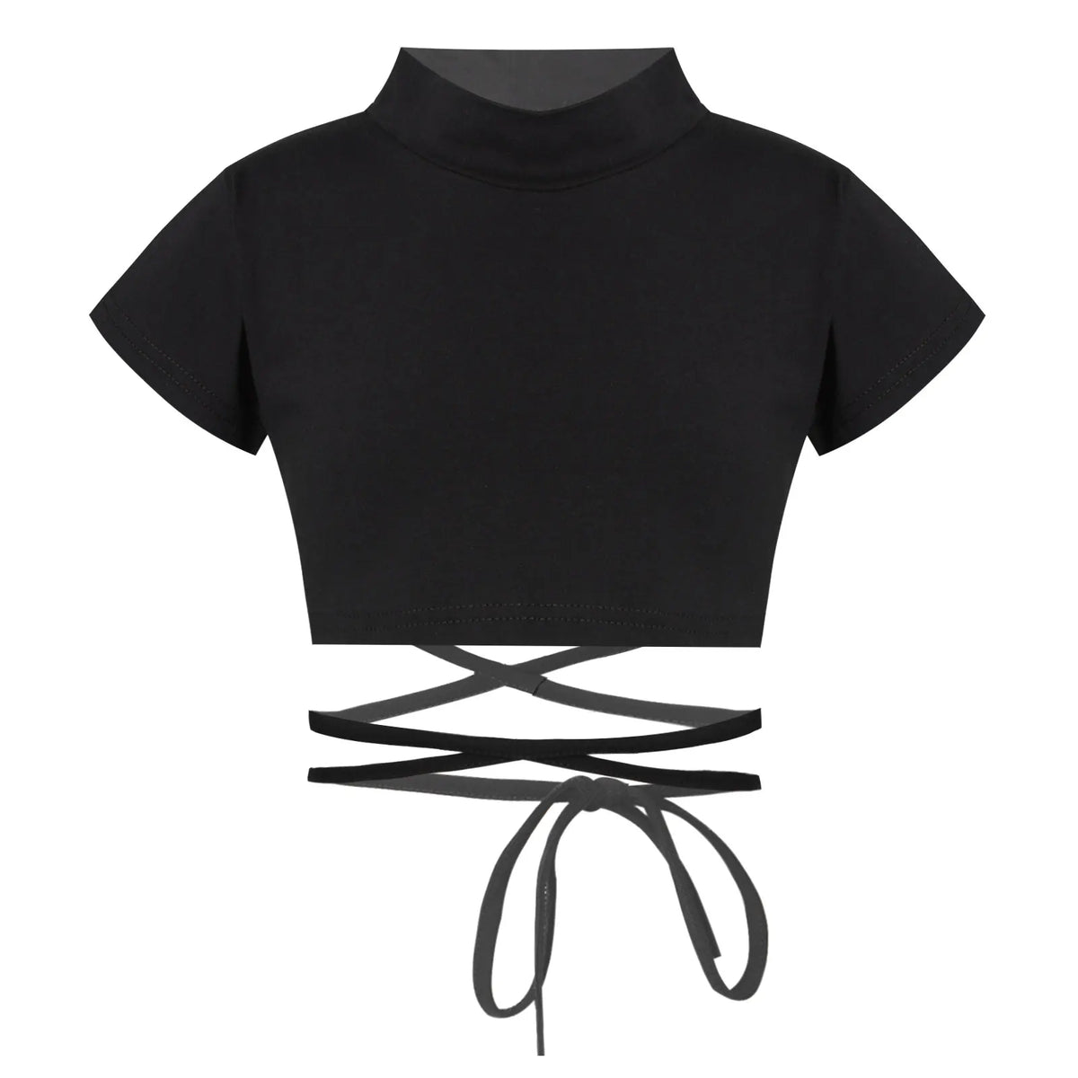 Jazz Costume Hip Hop Girls Clothing Black Tops Short Sleeve Hip Hop Crop Top Tshirt For Kids Performance Modern Dancing Clothes