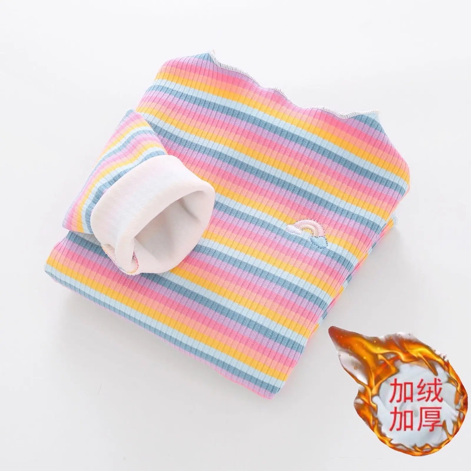 Children's T-Shirts Color Stripe Flower Printing Kids Clothes for 2 To 6 Years Girls Tshirts Boutique Outfits for Girls