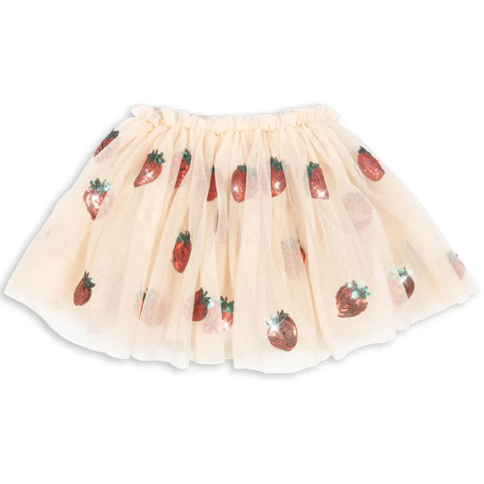 Konges Slojd Summer Baby Girls Princess Dress Kids Clothes Girl Mesh Sequins Dresses Children's Clothing Skirts Party Vestidos