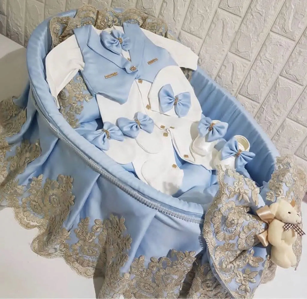 4pcs Take me Home Romper Set Baby Blanket Hat Gloves Shoes Set 39 week Pregnant Woman Photographyh Royal Crown Jewelry Suit