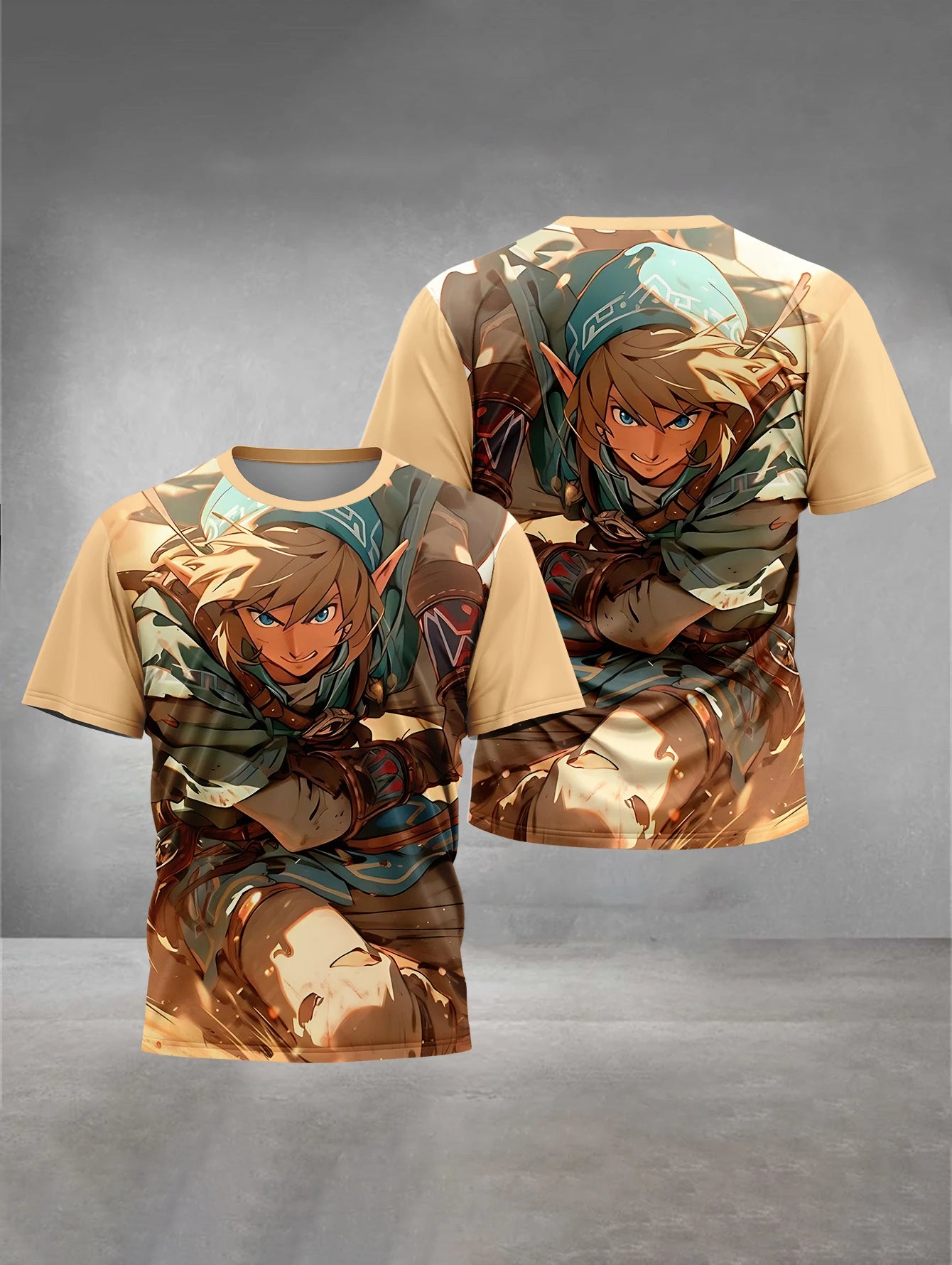 Hot Games Zeldas of Legends 3D Print Baby Clothing 5 to 14 Year Male Outdoor Clothe for Children Boy Girl Child TShirt Top Shirt