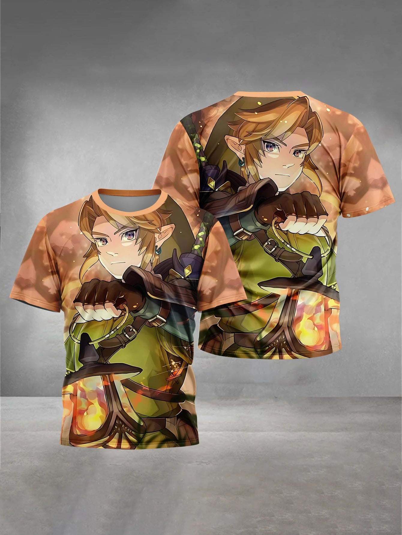 Hot Games Zeldas of Legends 3D Print Baby Clothing 5 to 14 Year Male Outdoor Clothe for Children Boy Girl Child TShirt Top Shirt