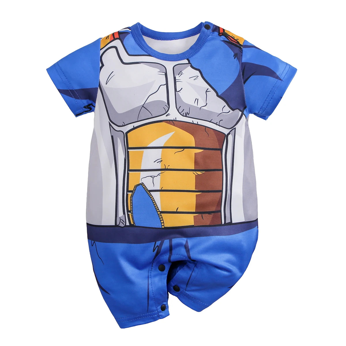 IURNXB Newborn Baby Romper Short Sleeve Cute Cartoon Anime Jumpsuit for Boys Infant Cosplay Costume Clothing Outfits 1-18M