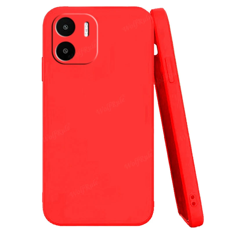 For Xiaomi Redmi A1 Case Cover Redmi A1 Capas Phone Bumper Liquid Silicone Shockproof TPU Soft Case Redmi A1 A2 + Plus Fundas