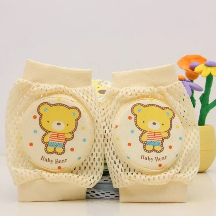 Baby Knee Pads Safety Mesh Kneepad Protector Leg Warmer cushion Legging Infants Children Kids Girl Boy Crawling Elbow Toddlers
