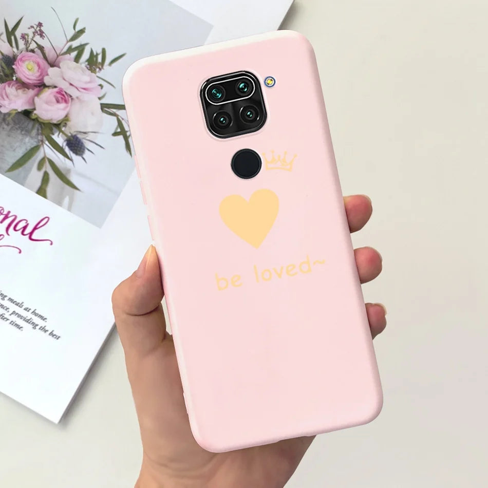 For Xiaomi Redmi Note 9 Case Redmi Note 9s 9 Pro Max Fashion Soft Silicon Phone Bumper For Redmi Note9 9S 9Pro Candy Color Cases