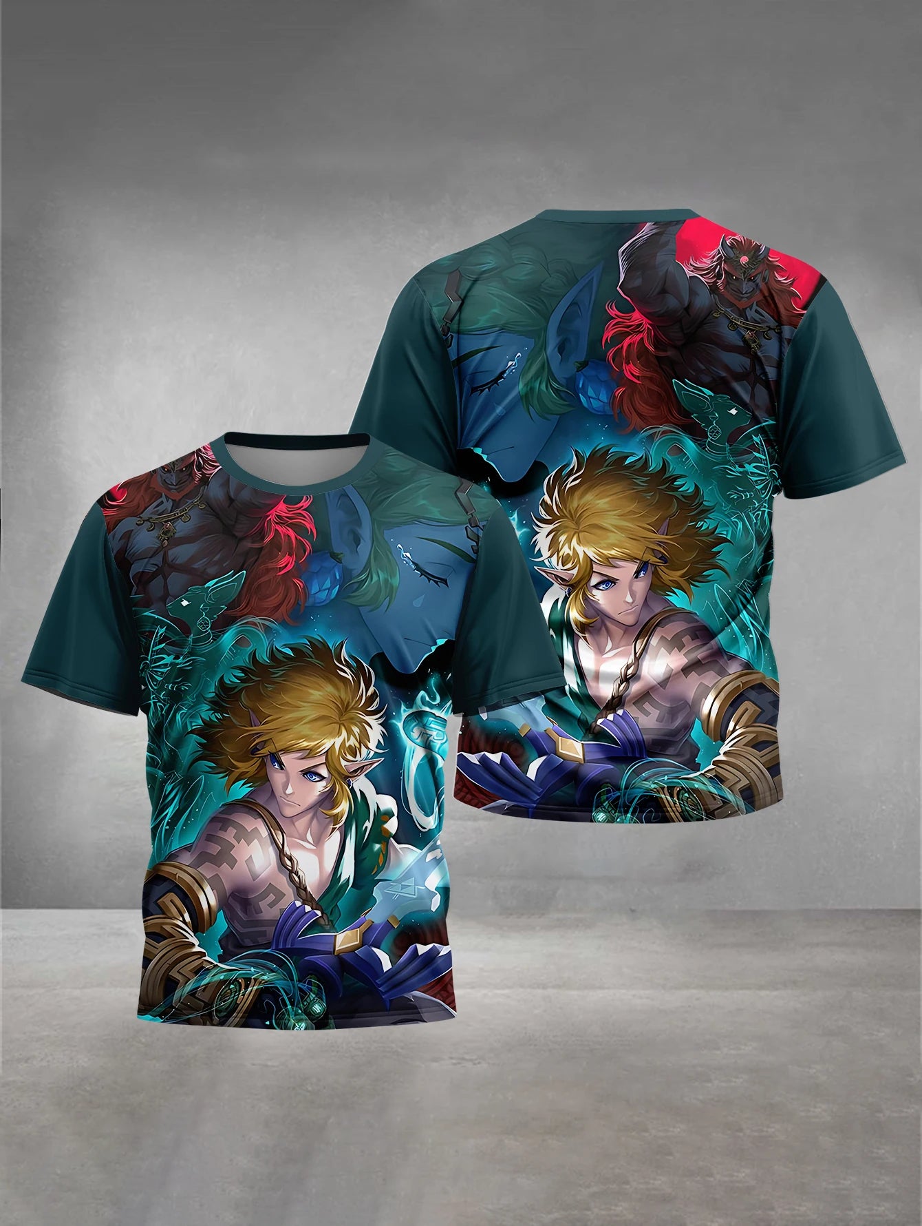 Hot Games Zeldas of Legends 3D Print Baby Clothing 5 to 14 Year Male Outdoor Clothe for Children Boy Girl Child TShirt Top Shirt