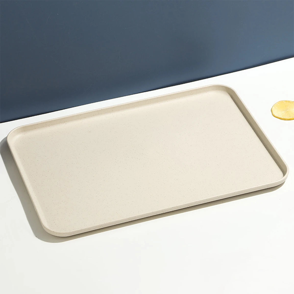 Rectangular Tray Plastic Restaurant Household Cup Tea Tray Catering Fast Food Barbecue Tray Kitchen Supplies