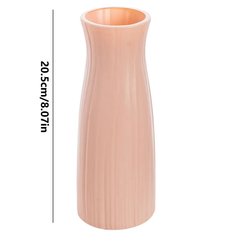 Plastic Vase Imitation Ceramic Flowers Pots Wedding Home Outdoor Garden Table DIY Gift Festival Party Courtyard Decor HotSelling
