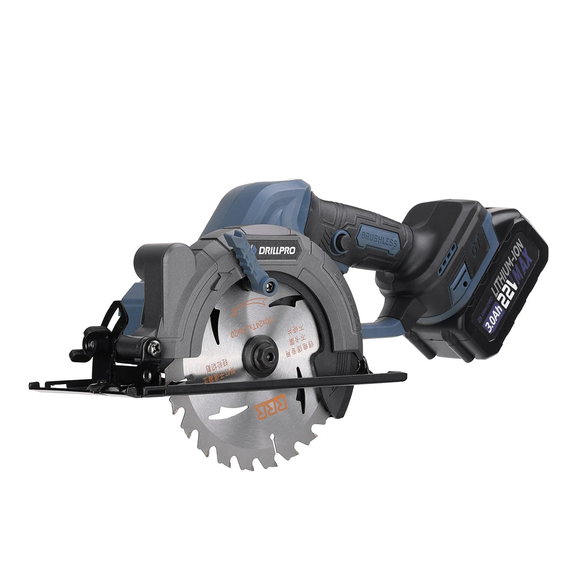 Handheld Brushless Circular Saw 150mm Multifunctional Cutting Tool Cordless Electric Saw Battery Digital Display for Makita 21V