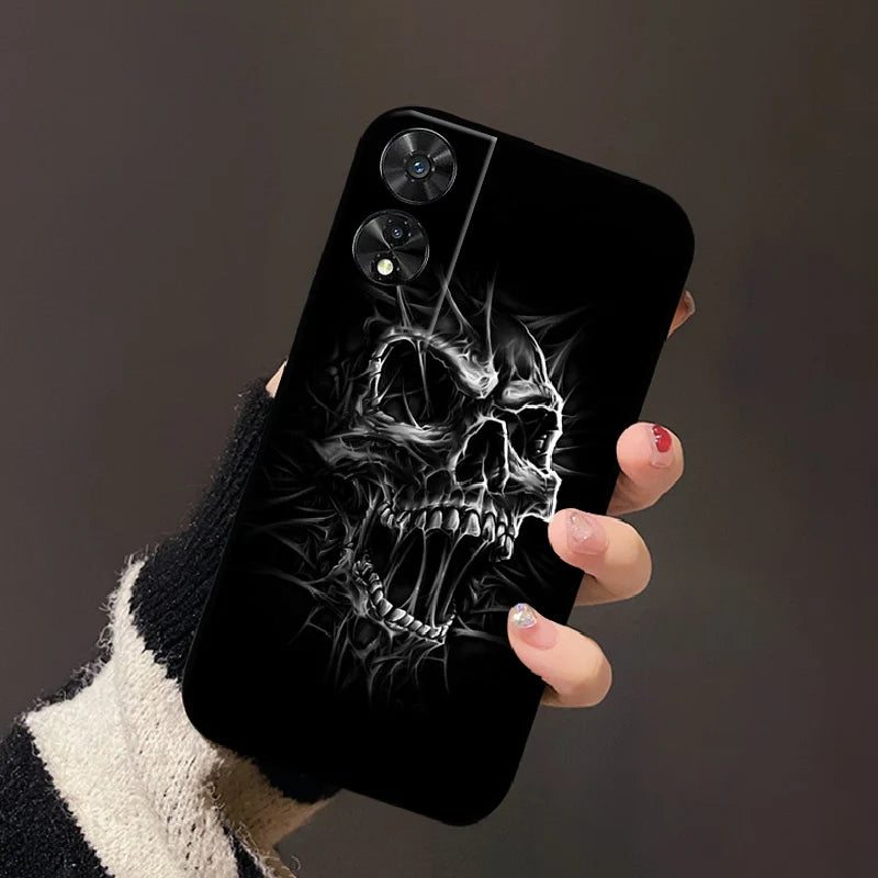 For TCL 50 5G Case, 505, 50 SE Fashion Cartoon Flowers Soft TPU Silicone Phone Cover for TCL 50 XE Nxtpaper Shockproof Coque Fundas