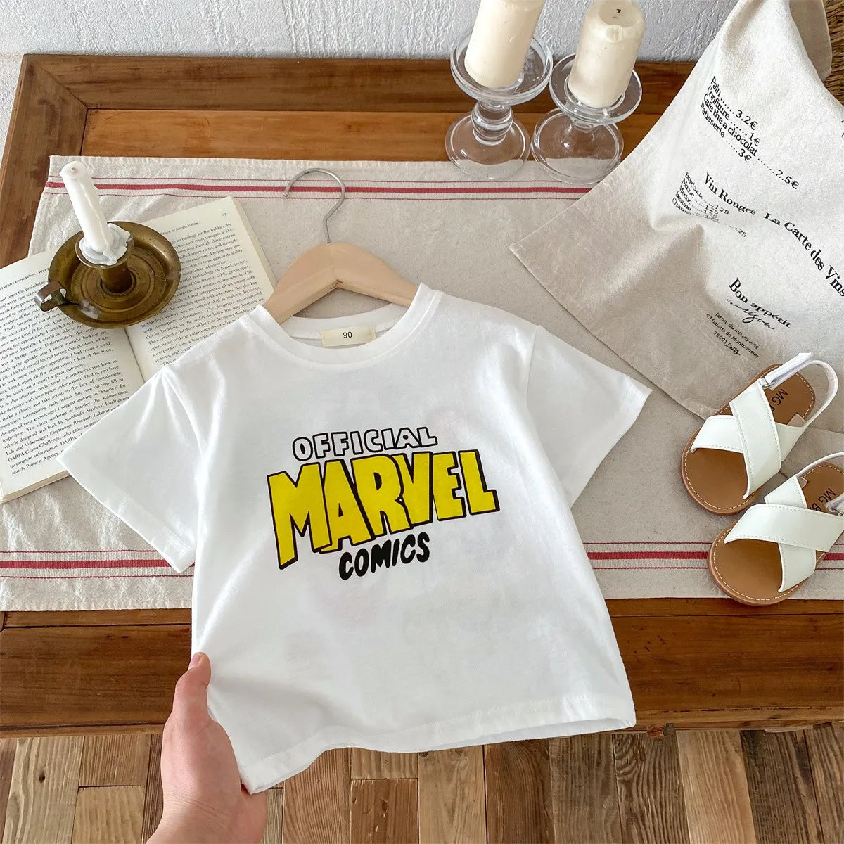 Boys Clothes Cartoon Pattern Printed Children T-shirt Summer Clothes Fashion Popular Short Sleeve Tops Kids Tees Boy's T Shirt