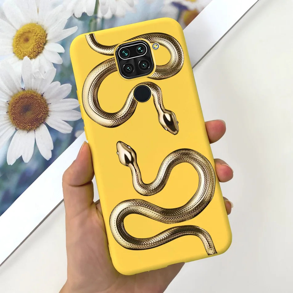 For Xiaomi Redmi Note 9 Case Redmi Note 9s 9 Pro Max Fashion Soft Silicon Phone Bumper For Redmi Note9 9S 9Pro Candy Color Cases