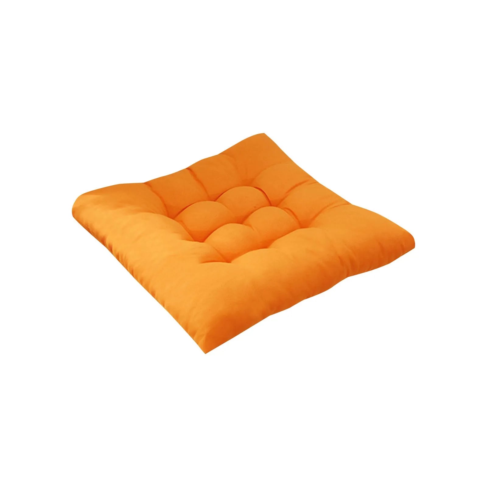 Solid Color Square Chair Soft Comfortable Seat Cushion Tie On Pillow Sofa Chair Decor Seat Cushion Student Chair Pad 40x40cm 쿠션