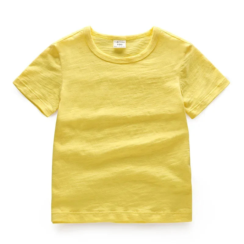 V-TREE Summer Baby Boys T Shirt Cartoon Car Print Cotton Tops Tees T Shirt For Boys Kids Children Outwear Clothes Tops 2-8 Year
