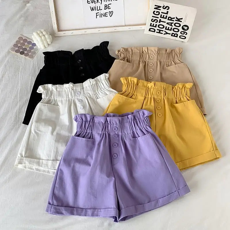 2024 Summer Kids New Girls Shorts Baby Thin Short Pant Trousers Children's Korean Girls Style Casual Clothing 3-12Yrs