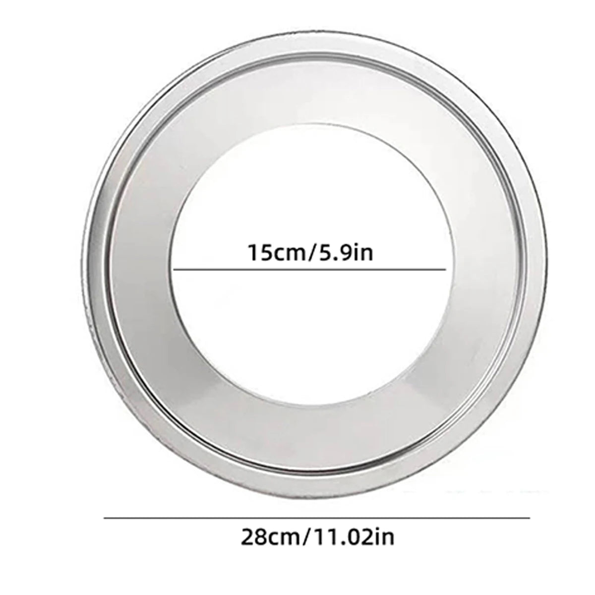 New thickened gasket steamer bamboo steamer steamer wok milk pot saucepan soup pot special steamer ring base