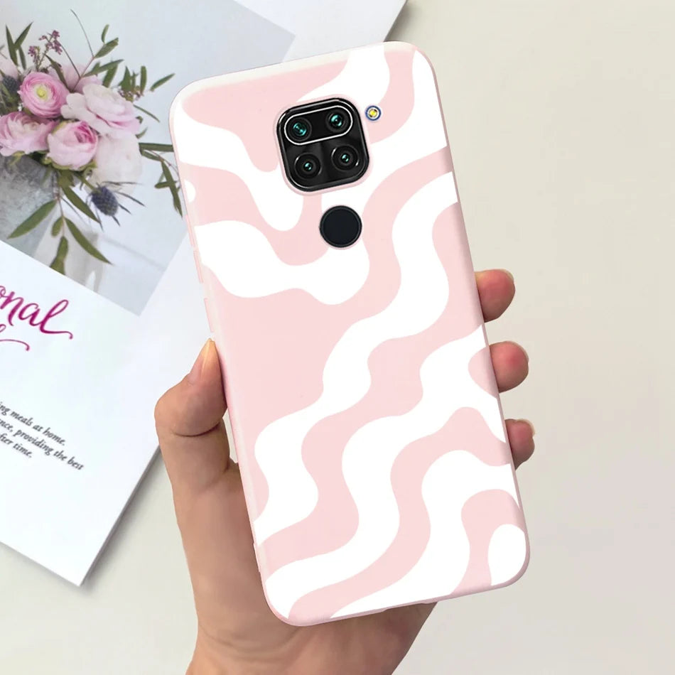 For Xiaomi Redmi Note 9 Case Redmi Note 9s 9 Pro Max Fashion Soft Silicon Phone Bumper For Redmi Note9 9S 9Pro Candy Color Cases