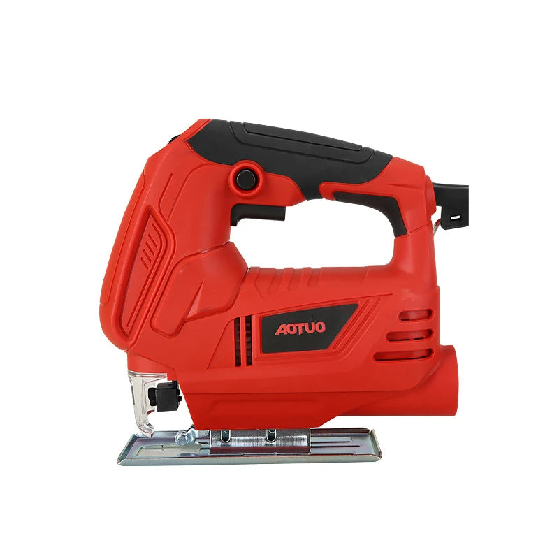 500W Jigsaw Variable Speed ​​Electric Saw 220 V for Woodworking Home DIY Power tools with Metal Base by