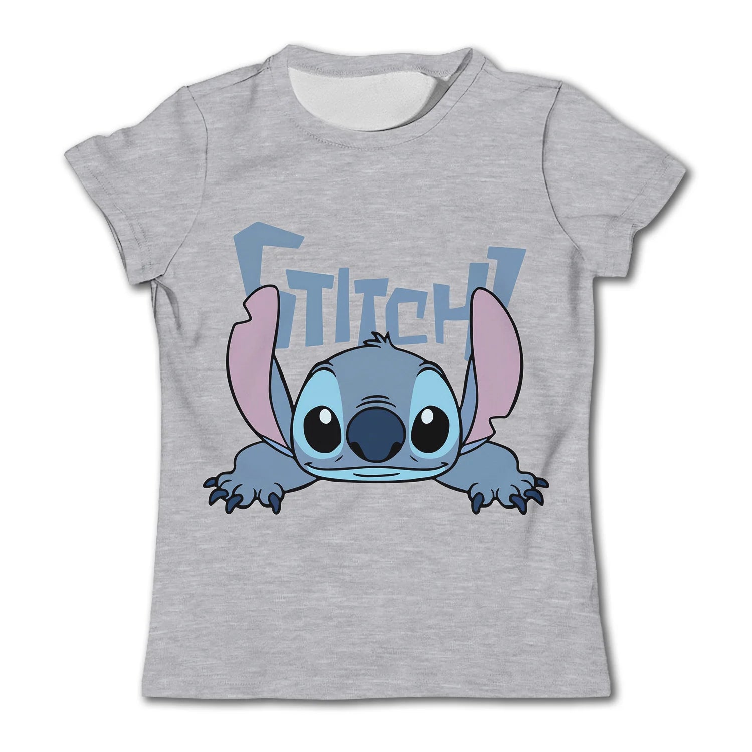 Birthday T Shirts for Kids Cartoon Girls Stitch Clothes Boys Baby T-shirt Girl Soft Short Sleeve KID Sportswear Child Top Tees