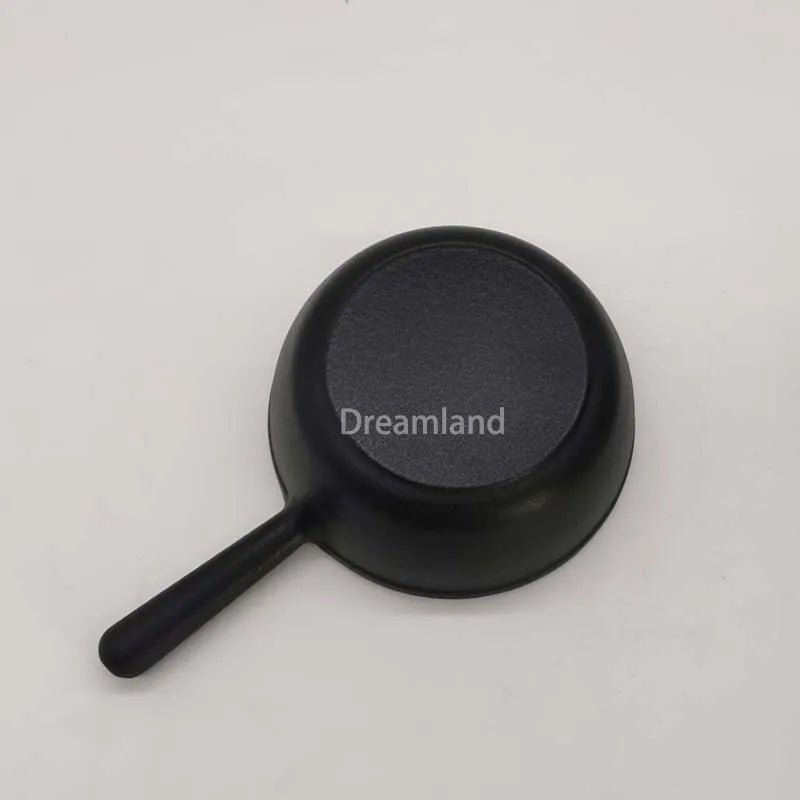 14cm Mini Enameled Cast Iron Fondue Cheese Hotpot with Alcohol Stove