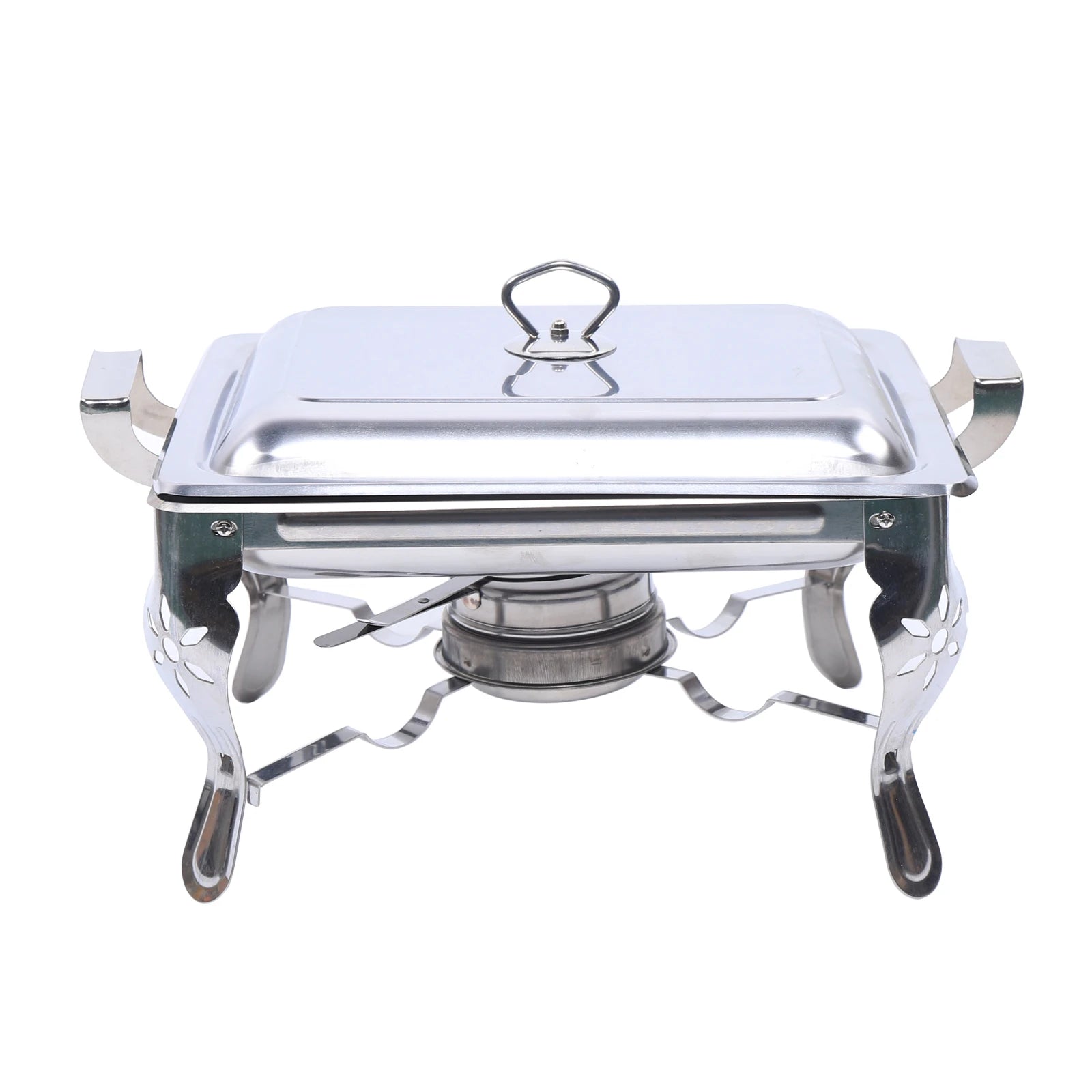 7.5L/ 6L Stainless Steel Chafing Dish Food Warmer Heat Tank Food Insulation W/ Lid for Hotel Catering Buffet Party