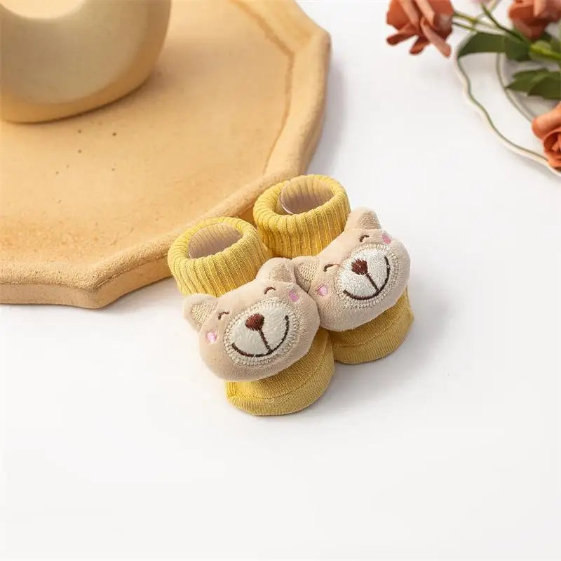 Cute Baby Boy Socks Cotton Baby Socks Rubber Anti Slip Boy Girl Floor Kids Toddlers Sock Infant Newborn Gift