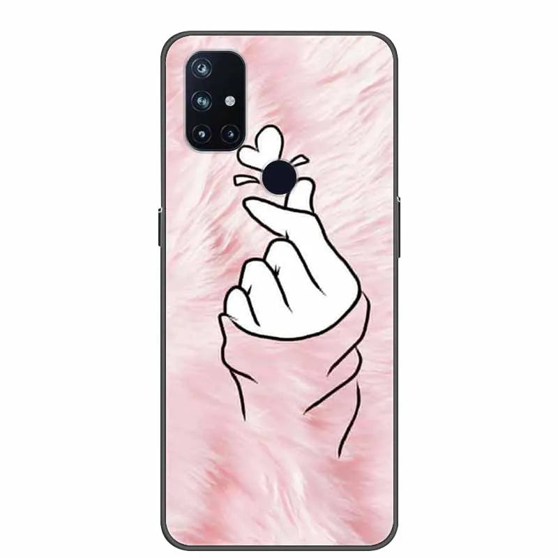 For OnePlus Nord N10 5G Cases N100 N200 Marble Soft Silicone Back Cover for OnePlus Nord N10 N 10 Phone Case Shockproof Coque