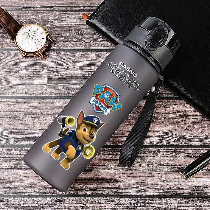 Cartoon Paw Patrol Chase Sports Water Bottle Outdoor Water Bottle Plastic Portable Water Cup Boys Girls Children 400ml or 560ml