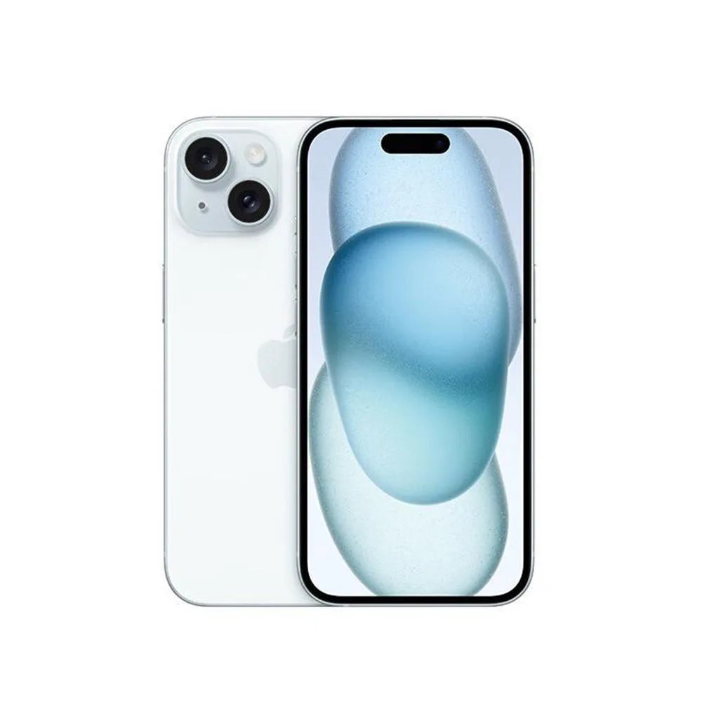 Refurborne phone Apple iPhone 15 128/GB ROM 6.1 'Original Super Retina OLED 6GB RAM Face ID Mobile Phone excellent condition