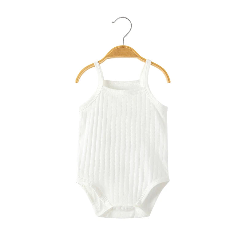Soft &amp; Breathable Cotton Summer Sleeveless Baby Romper Baby Girl Bodysuit Newborn Baby Clothes Baby Jumpsuit